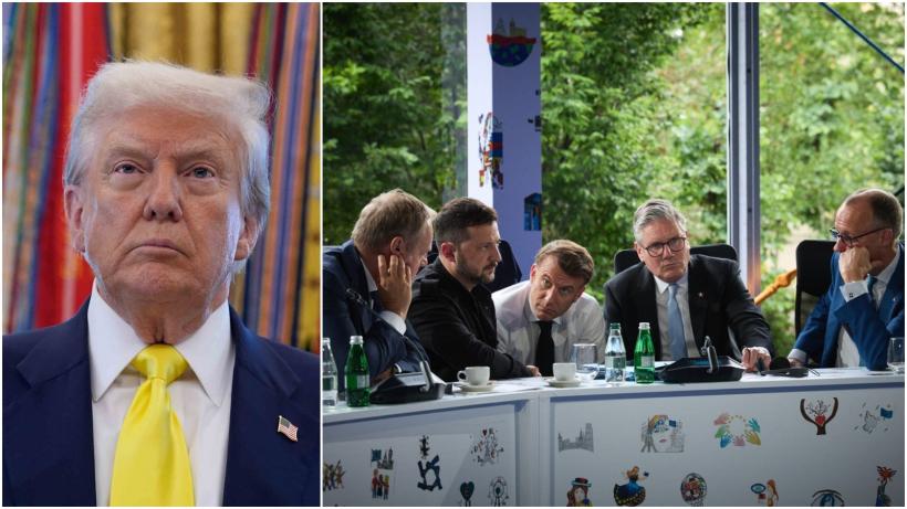 Trump discută cu Zelenski și cu liderii europeni înainte de întâlnirea cu Putin din Alaska. Nicușor Dan participă la videoconferință