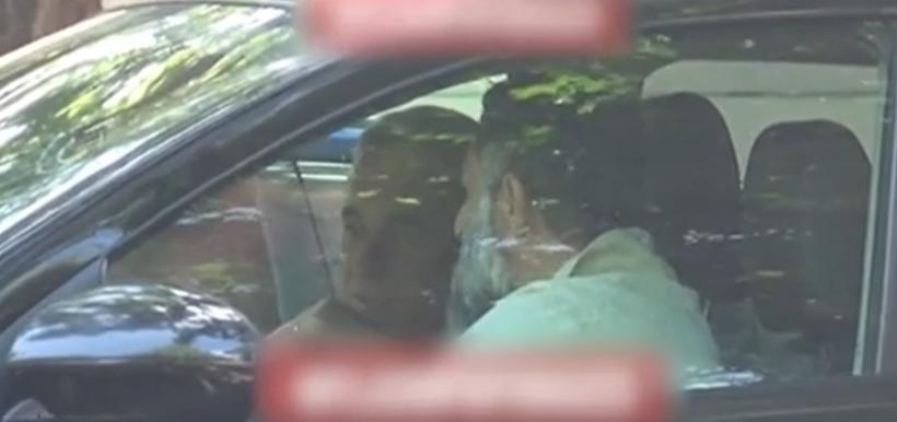 Călin Georgescu, filmat la o întâlnire secretă cu Ionel Rusen, în Herăstrău. Controversatul om de afaceri e acuzat de escrocherii