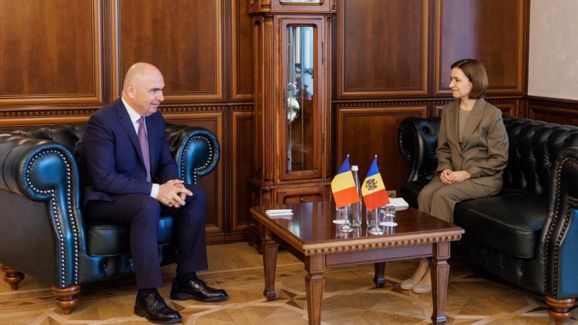 Ilie Bolojan s-a întâlnit cu Maia Sandu la Chişinău. "Construim împreună un viitor european sigur şi prosper"