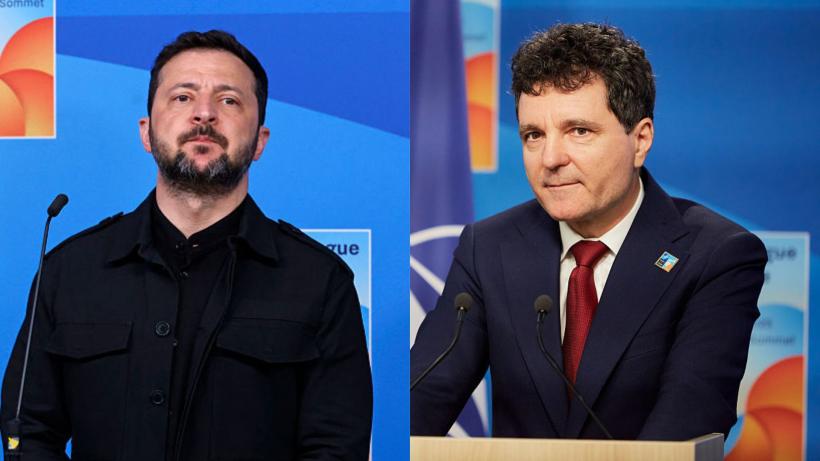Răspunsul lui Zelenski, după mesajul lui Nicuşor Dan de Ziua Independenţei Ucrainei: Preţuim livrările României de echipament defensiv