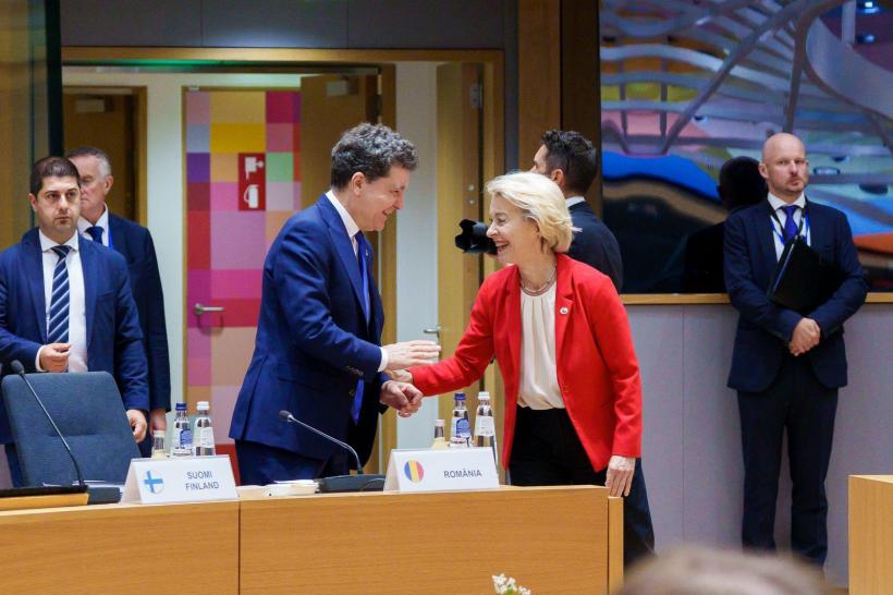 Ursula von der Leyen vine luni la Constanța și discută cu Nicușor Dan și Ilie Bolojan. Ea merge în țările UE din prima linie de apărare