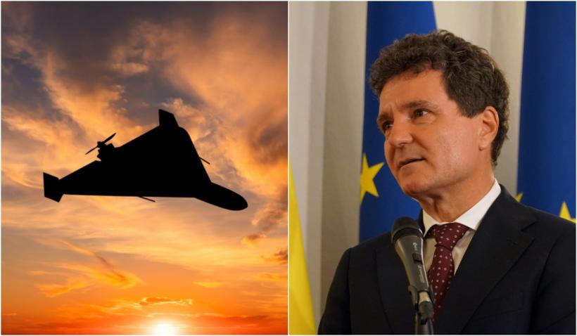 Nicușor Dan, întrebat dacă România va doborî următoarea dronă rusă care intră în țară: "Da! E vorba de a arăta determinare"