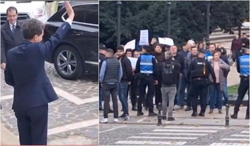 Cum a reacționat Nicușor Dan când a fost huiduit de câțiva cetățeni la Iași
