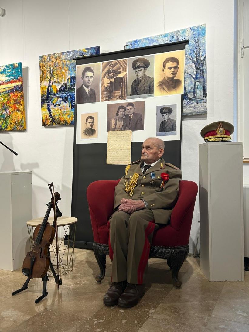 Președintele a acordat gradul de general veteranului de război Iosif Rus, în vârstă de 110 ani