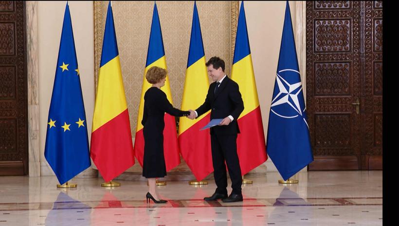 Oana Gheorghiu a depus jurământul la Cotroceni pentru funcția de vicepremier: „Rolul meu va fi să deschid Guvernul spre societate”