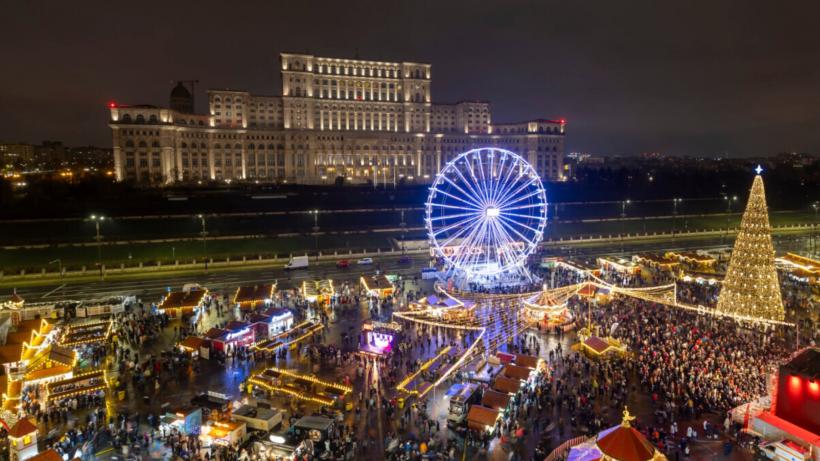 Târguri de Crăciun în București în 2025: Vor fi trei cu intrare liberă în centrul Capitalei și „cel mai mare brad ecologic din România”