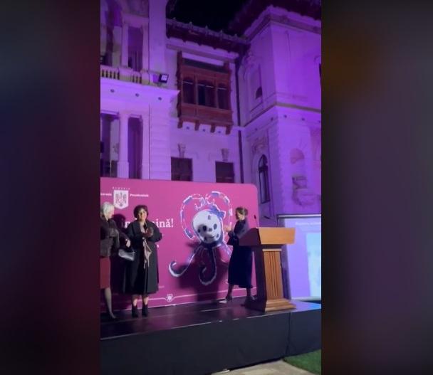 Mirabela Grădinaru, mesaj emoționant de „Ziua prematurităţii”. Palatul Cotroceni a fost iluminat în violet