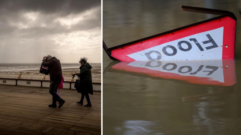 Avertizare meteo, în Marea Britanie: În 24 de ore va ploua cât într-o lună. Localnicii sunt sfătuiţi să rămână în case