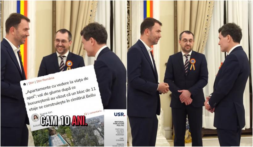 Clipul lui Drulă în care apare Nicușor Dan va fi șters de pe rețelele sociale. BEM a decis că e ilegal