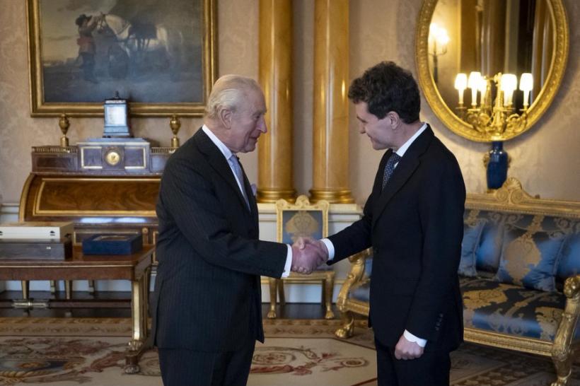 Nicuşor Dan a fost primit de Regele Charles al III-lea la Palatul Buckingham