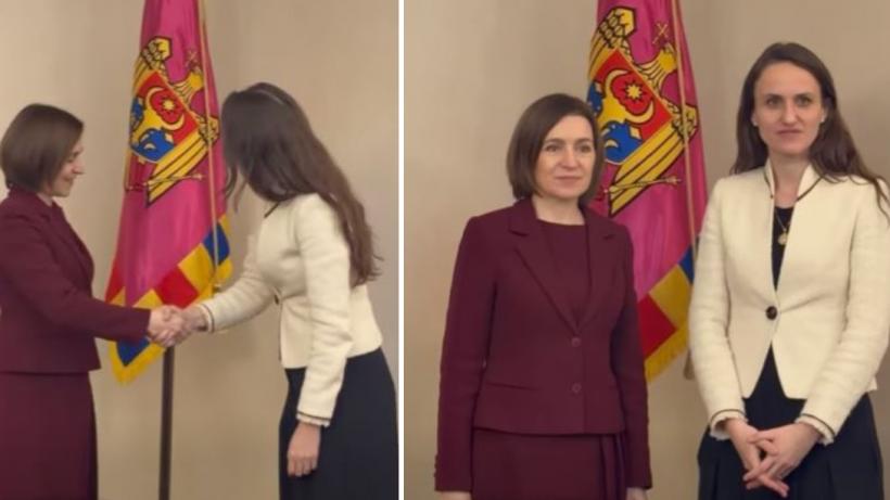 Maia Sandu a avut o întrevedere cu Oana Ţoiu, la Chişinău. "România și Republica Moldova, împreună pe drumul european!"