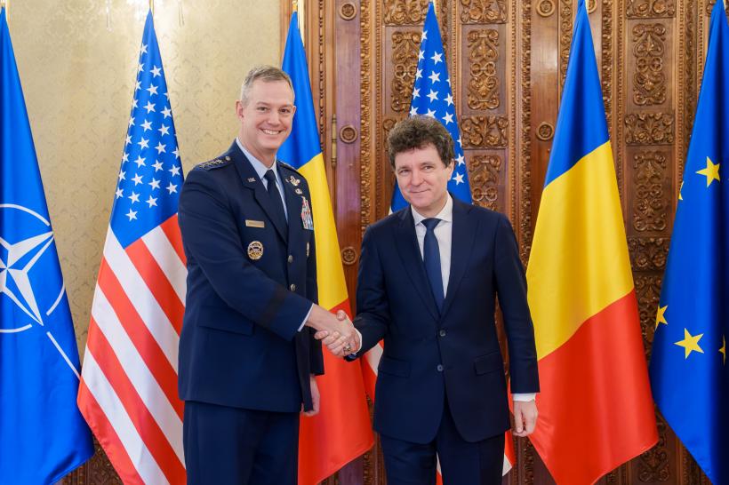 Nicușor Dan l-a primit la Cotroceni pe generalul SUA, Alexus „Grinch” Grynkewich, comandantul suprem al trupelor NATO în Europa