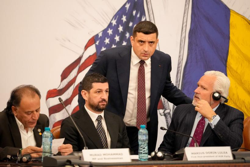 George Simion, atacat chiar din AUR, după ce a tăiat tortul în formă de Groenlanda. Mesajul publicat de fostul număr 2 din partid