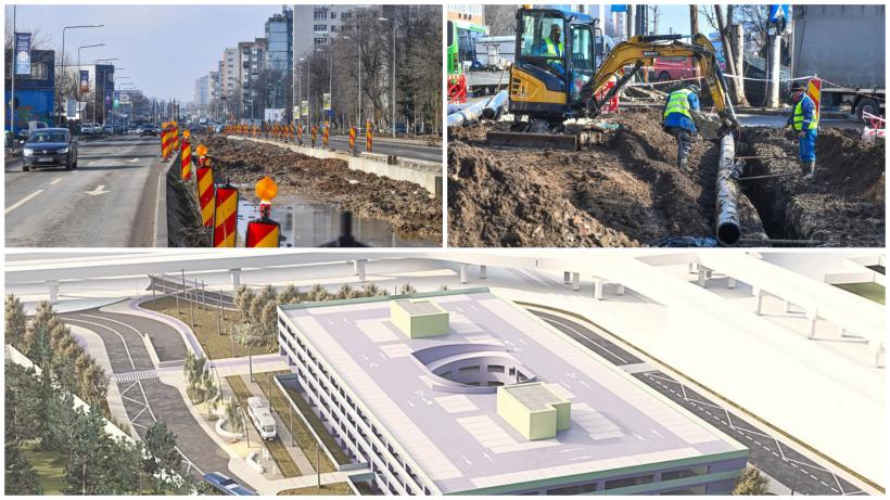 Ciprian Ciucu anunță că va fi oprit traficul, parțial, în Prelungirea Ghencea. Când vor fi gata lucrările de supralărgire