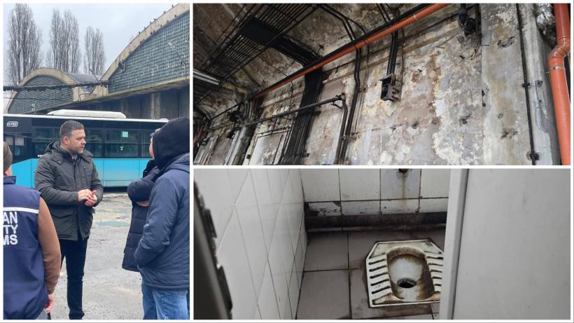Ciucu a început inspecțiile la STB: „Sunt la autobaza Floreasca. Nu am anunțat pe nimeni că vin. Condițiile sunt execrabile”
