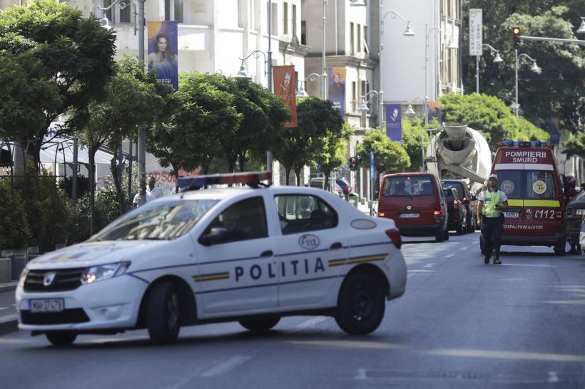 Polițistul care a amendat un pompier care mergea la o intervenție e „cercetat disciplinar”. IPJ Galați: „Regretăm contextul creat”