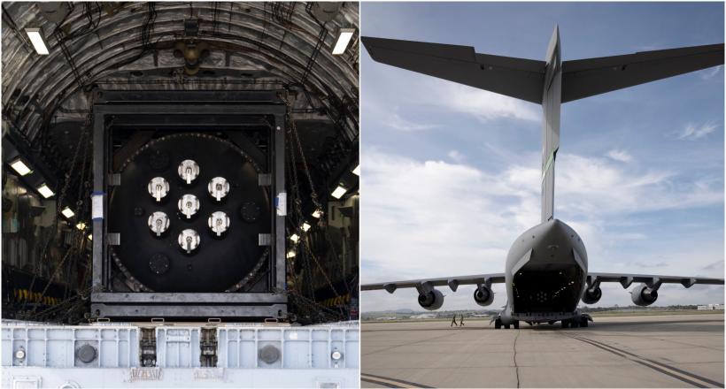 Armata SUA transportă pentru prima dată pe calea aerului un microreactor nuclear de generație nouă pentru a fi testat într-un laborator