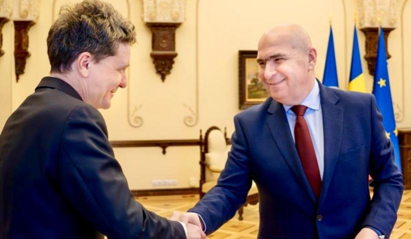 Nicușor Dan s-a întâlnit la Cotroceni cu Ilie Bolojan, ca să discute despre vizita premierului la Bruxelles