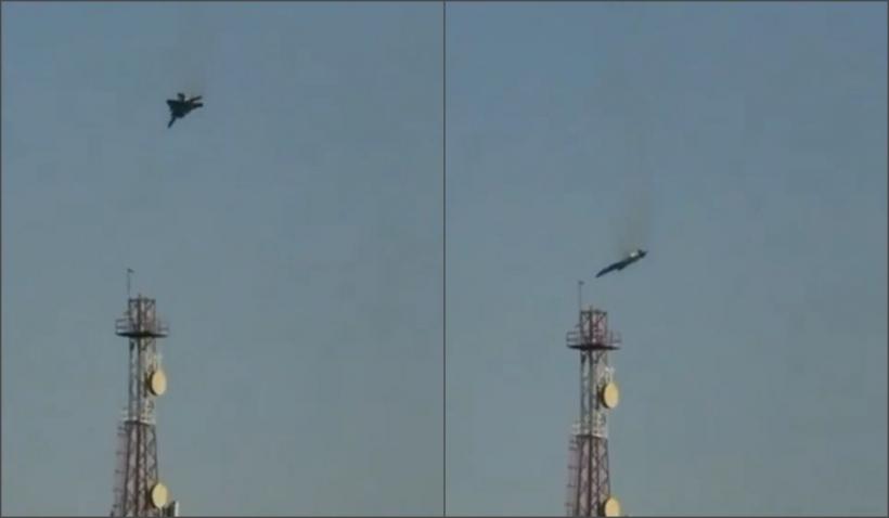 Momentul în care un avion american de luptă se prăbușește în Kuweit. CNN: Mai multe avioane au fost doborâte