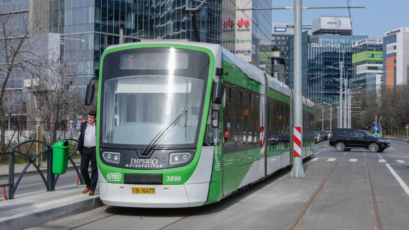 Linia 5 de tramvai din Bucureşti a fost redeschisă duminică. "Va merge de la Ştefan cel Mare până la Pod Băneasa"