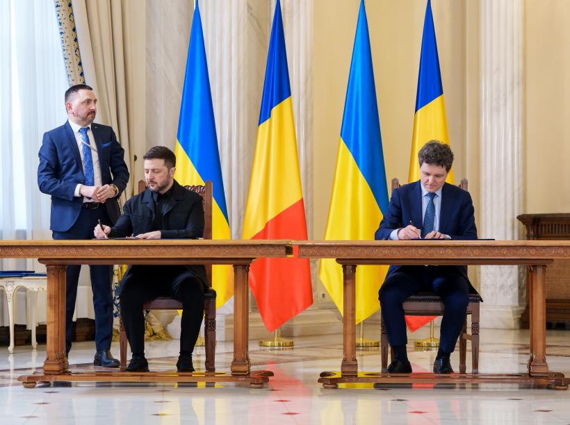 Ce conține parteneriatul strategic România-Ucraina. Documentele semnate de Nicușor Dan și Volodimir Zelenski