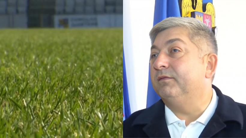 Soluția inteligentă utilizată la Cluj Arena pentru a menține gazonul verde. Tișe: „Am reușit printr-o tehnologie nouă de hibridizare”