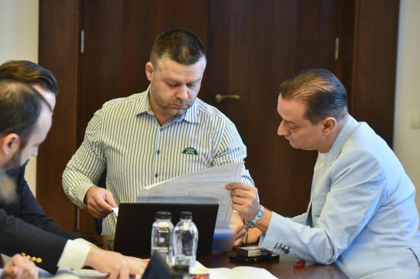 Ciucu, după ce el şi Băluţă şi-au împărţit sarcinile pentru lucrările de la Piaţa Unirii: "Se pare că ne-am compatibilizat"