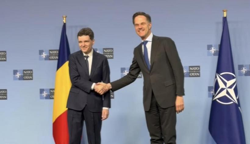 Mark Rutte: Domnule președinte Dan, vă sunt recunoscător că postura NATO pe Flancul Estic este una puternică. România este în siguranță