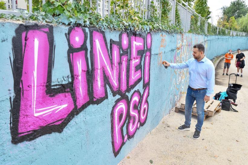 Ciprian Ciucu: Îi invit pe autorii de graffiti să identificăm locuri unde să se poată exprima, nu unde să fie amendaţi