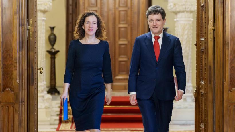 Nicușor Dan, întâlnire cu Roxana Mînzatu, vicepreședinta CE: „Este important ca bugetul UE să rămână unul consistent”