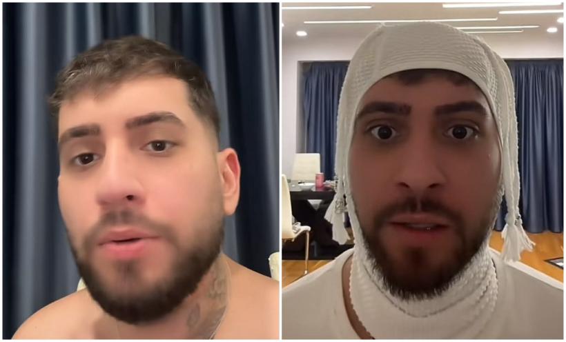 Fulgy, fiul Clejanilor, a amenințat live că aruncă blocul în aer: Mascații au intrat peste el, a fost internat la Obregia