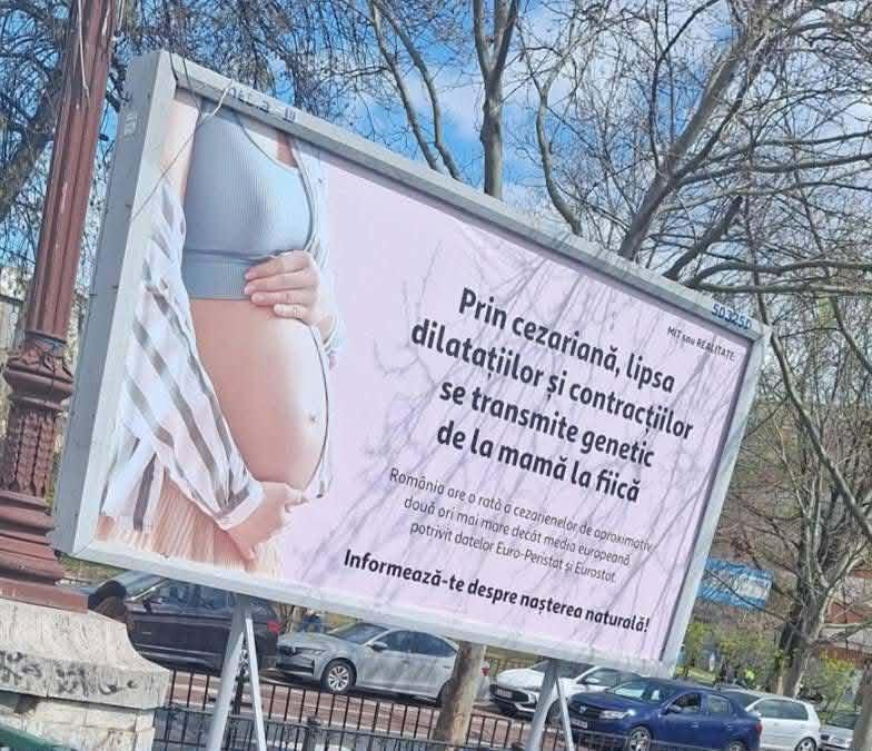 Ciprian Ciucu: Panourile cu mesaje anti-cezariană vor fi date jos la cererea Primăriei Capitalei