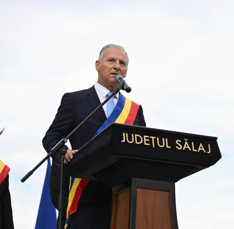 Şeful CJ Sălaj, Dinu Iancu Sălăjanu, a fost pus de DNA sub control judiciar, cu interdicţia de a-şi exercita funcţia