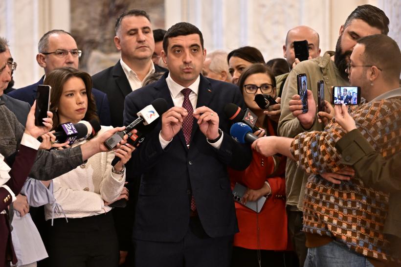 George Simion atacă PSD: „A inventat o criză mincinoasă. Nu vor iniția nicio moțiune împotriva lui Bolojan”