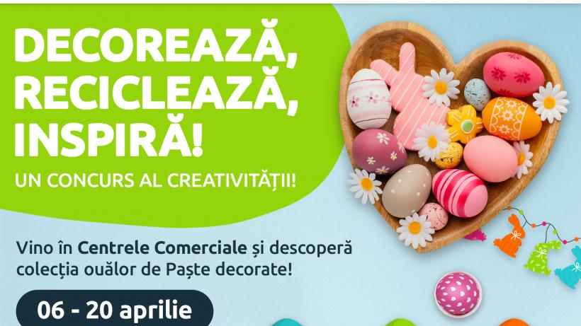 Touch Agency semnează a III-a ediție a campaniei „Decorează, reciclează, inspiră!” pentru cele 9 centre Ceetrus