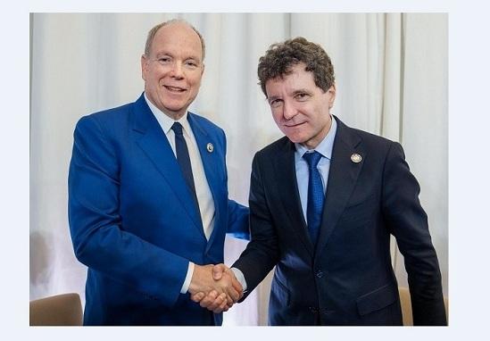 Nicuşor Dan s-a întâlnit cu prinţul Albert al II-lea. "România şi Monaco împărtăşesc o preocupare pentru un continent european pașnic"