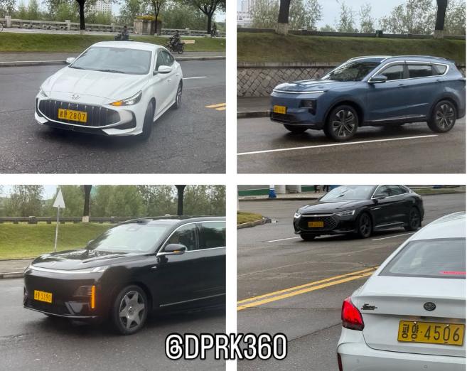 Imaginile din satelit arată o nouă problemă modernă cu care se confruntă nord-coreenii. Phenian s-a umplut de plăcuțe auto galbene