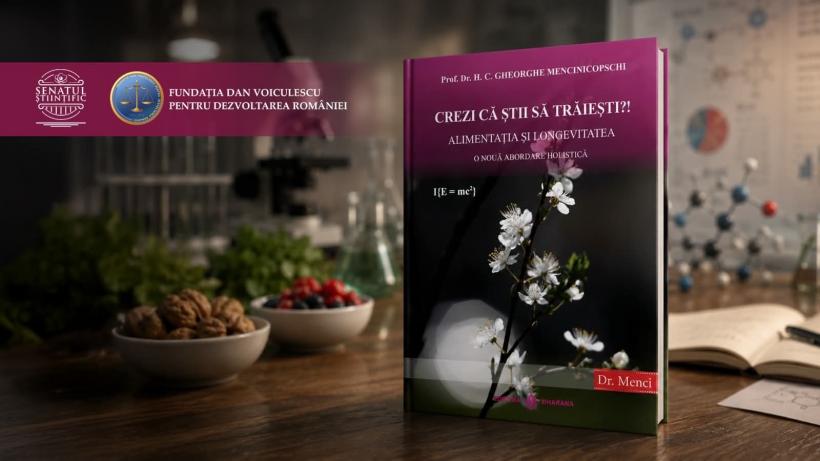 „Nu murim doar din lipsuri, ci și din excesul greșit”. Lecțiile profesorului Gheorghe Mencinicopschi despre alimentație și longevitate