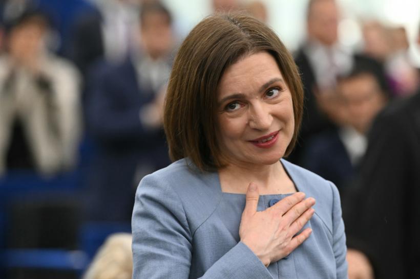 Maia Sandu nu exclude unirea cu România pentru integrarea europeană: „Putem adera la UE alături de România şi noi credem asta”