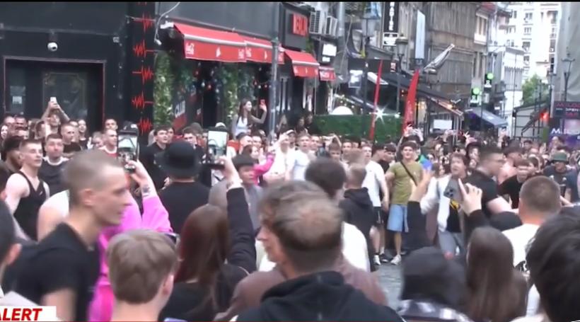 Alertă în București înaintea concertului lui Max Korzh: Fani ucraineni s-au luat la bătaie cu motocicliști români
