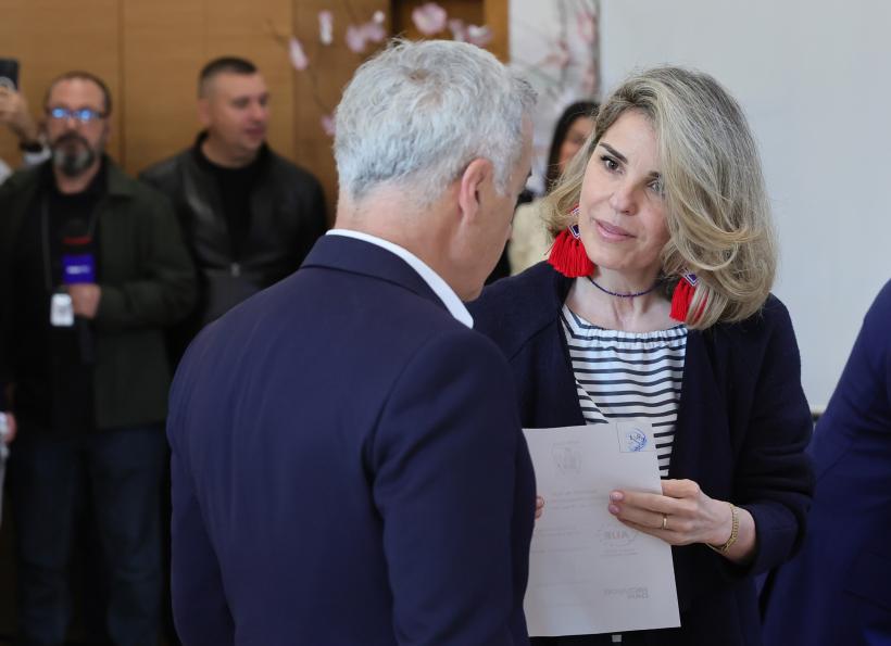 Cristela Georgescu a plătit 32.500 de lei din amenda de 200.000 pe care soțul ei a primit-o de la AEP pentru campania cu „zero lei”