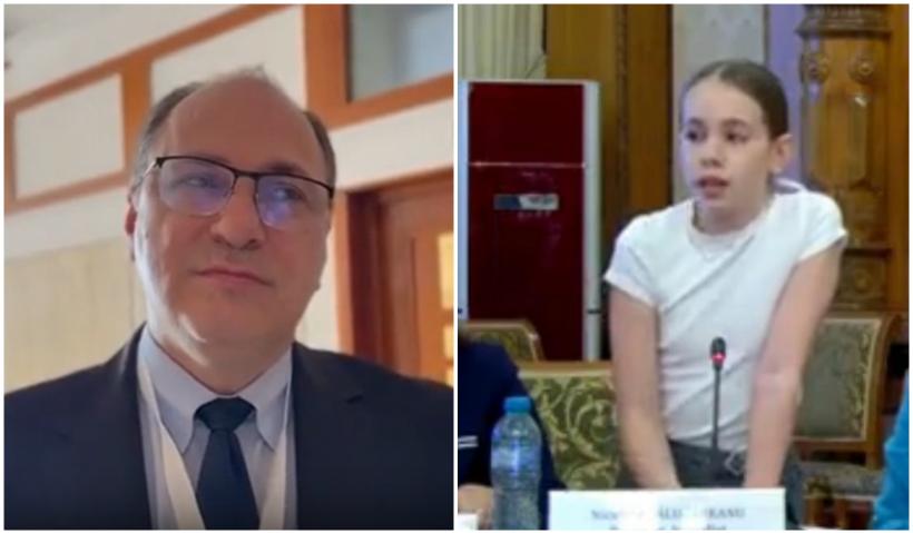 Cum explică ministrul Educaţiei momentul viral cu eleva în lacrimi pe care a ignorat-o: „Mă trezisem la ora 2:00 să lucrez”