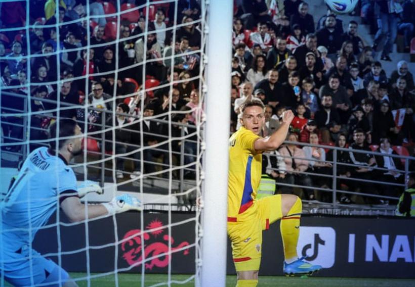 România a făcut egal cu Georgia (1-1) în primul meci al lui Gheorghe Hagi pe banca “tricolorilor”
