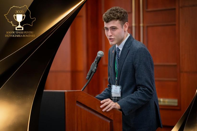 Student la Harvard, negociator la ONU. Alexandru Drăghia, în campania „100 de tineri pentru dezvoltarea României”