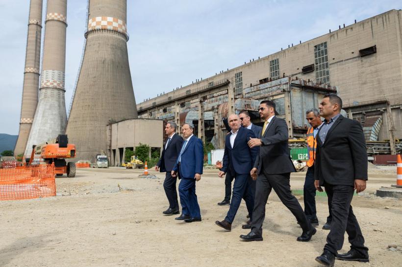Centrala de la Mintia, finalizată 83%. Ilie Bolojan: "Va fi cea mai mare centrală pe gaz din UE construită pe un singur amplasament"