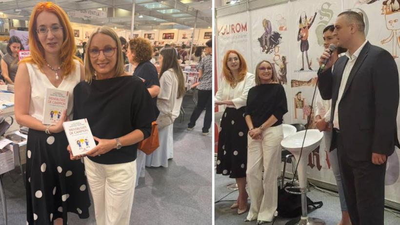 Gabriela Szabo lansează "Mentalitate de campion", un ghid pentru sucessul copiilor: E o carte la care am lucrat un an şi are două părţi