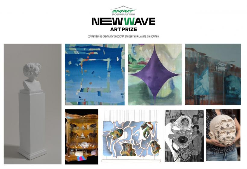 8 studenți la arte s-au calificat în finala New Wave Art Prize 2026 cu lucrări ce dezbat impactul inteligenței artificiale
