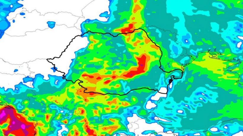 Masă de aer polar peste România: Un front atmosferic rece scade temperaturile cu 10 grade, în doar câteva ore, și cuprinde toată țara