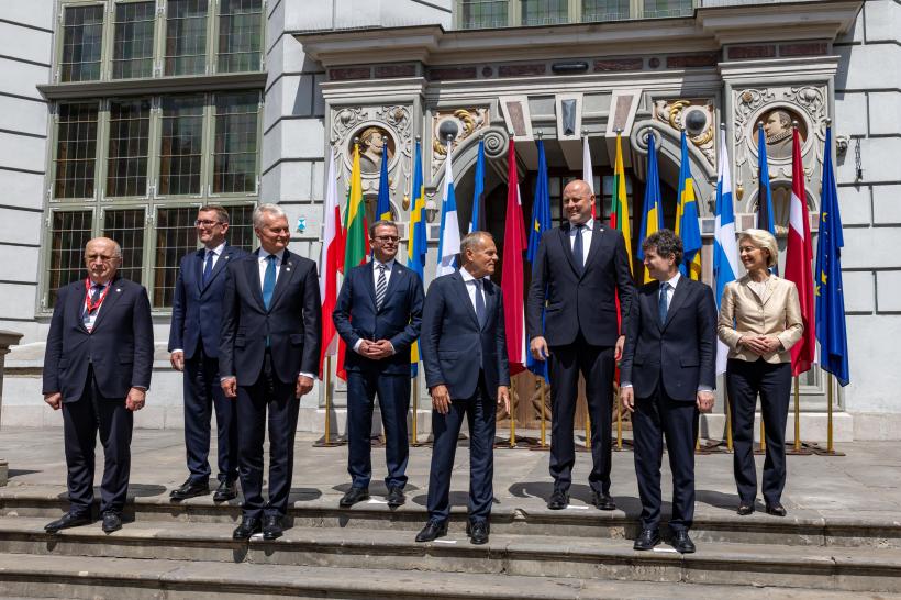Summitul Flancului Estic, în Polonia. Nicușor Dan: „Rusia e o amenințare pentru țările noastre”. Tusk: „Ne putem aștepta la escaladări”
