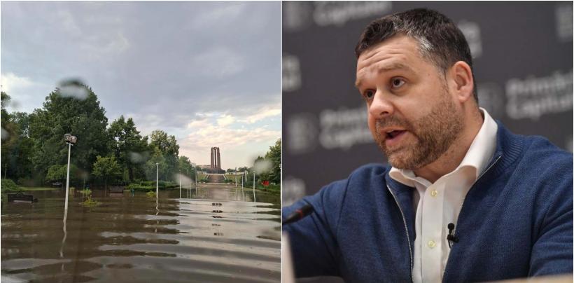"Bucureștiul nu mai este un oraș permeabil". Ciprian Ciucu avertizează că riscul de inundații în Capitală va crește